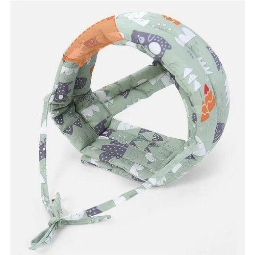 🛡️ Casque de Protection Anti-Choc Bébé – Coton Doux & Sangle Ajustable